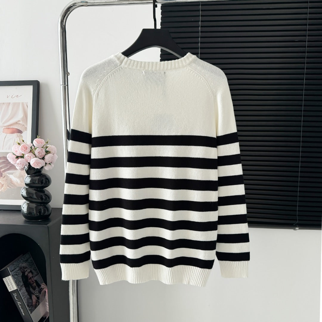 Gucci Striped Crewneck Sweater