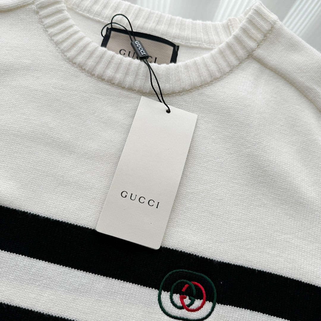 Gucci Striped Crewneck Sweater