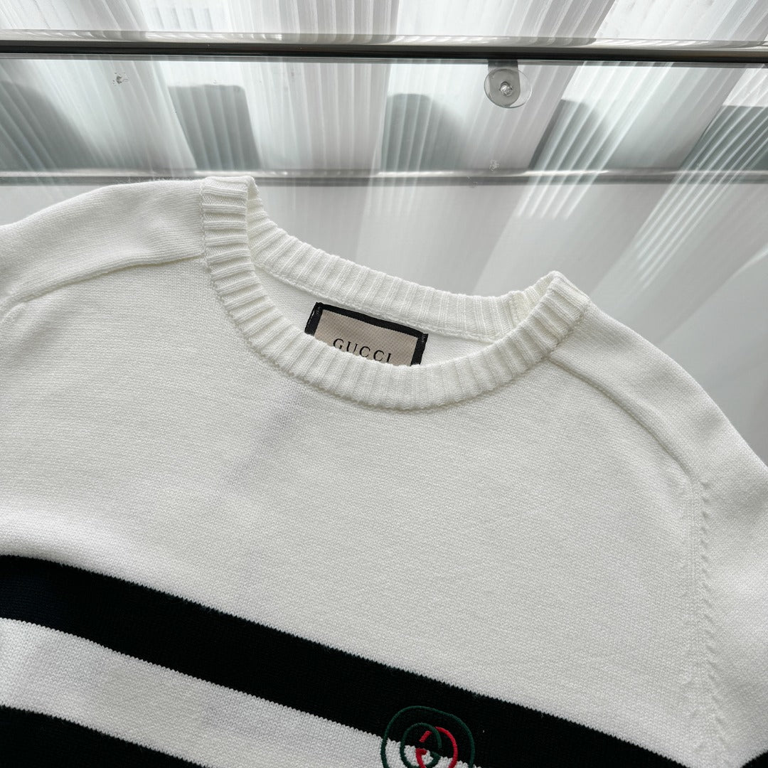 Gucci Striped Crewneck Sweater