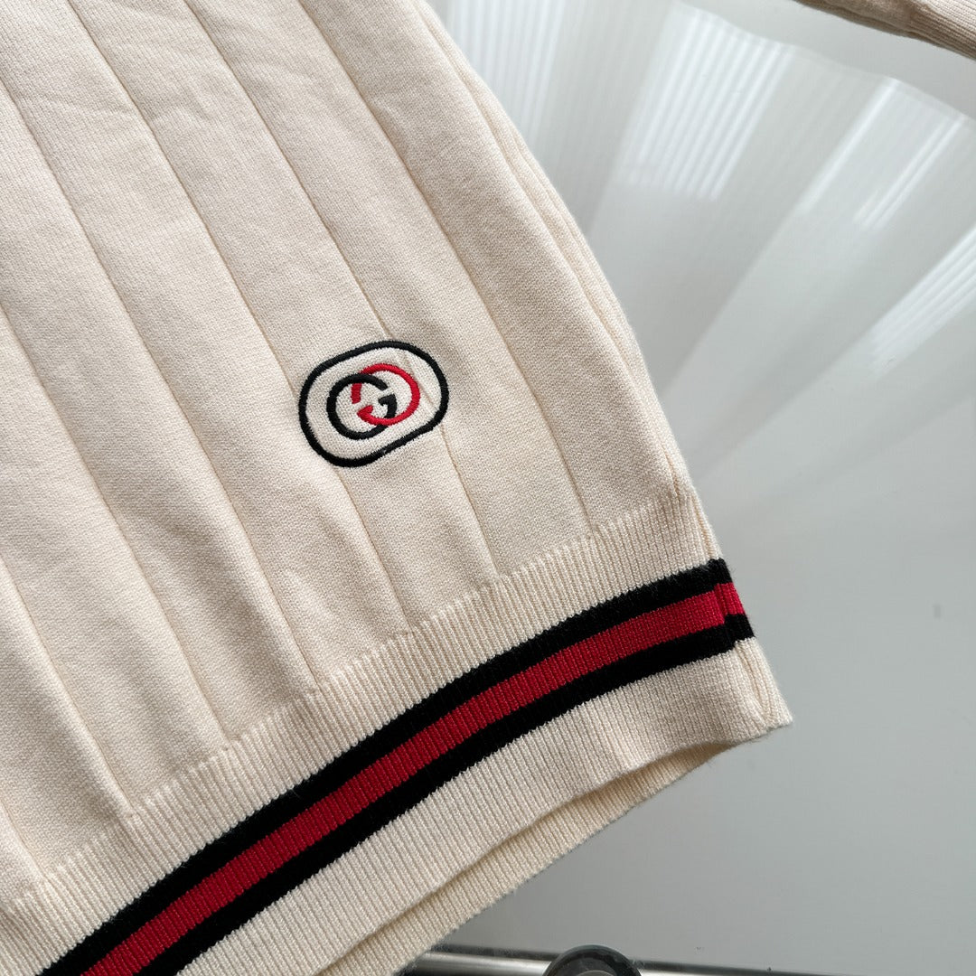 Gucci V-Neck Italian Knit Sweater