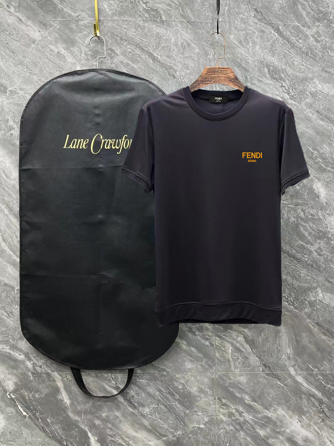 Fendi Mercerized Cotton T-Shirt – 25SS Collection