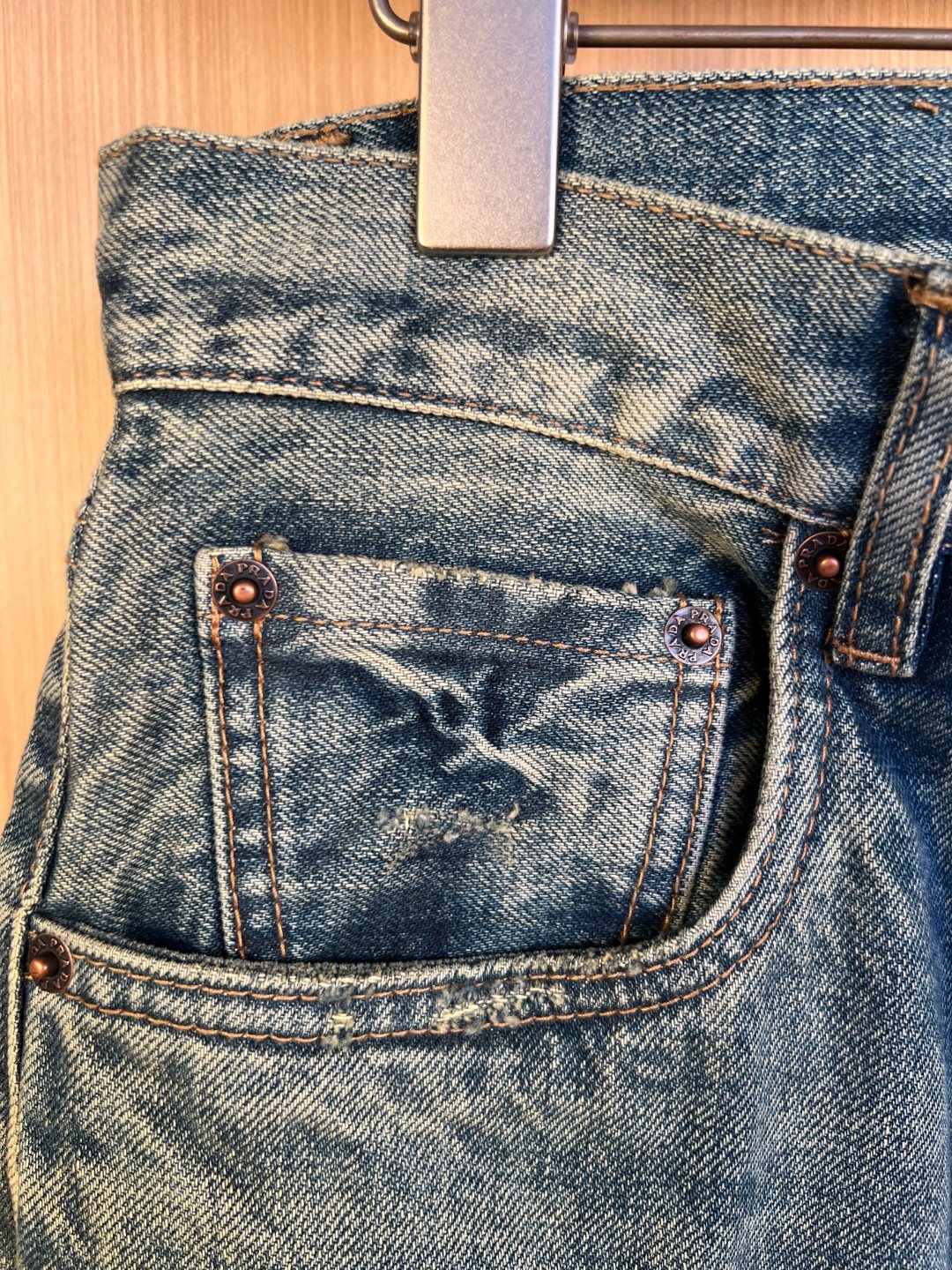 Prada Washed Distressed Vintage Jeans – 25FW