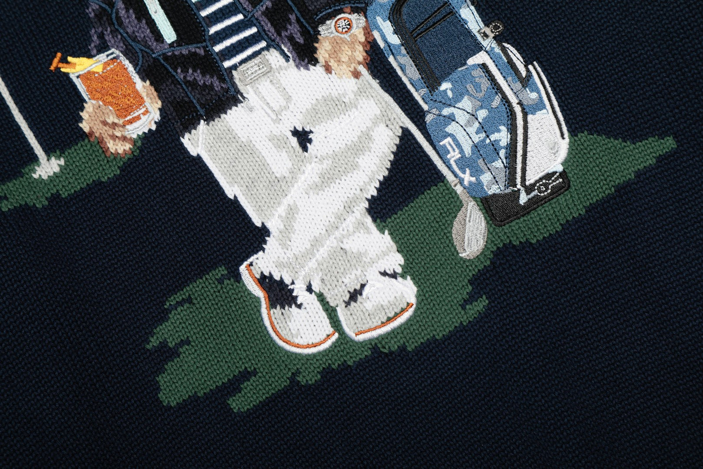 Ralph Lauren Bear Golf Knitted Sweater – Autumn/Winter Collection