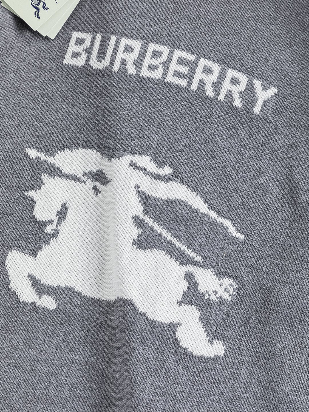 Burberry Equestrian Knight Jacquard Sweater – 25SS
