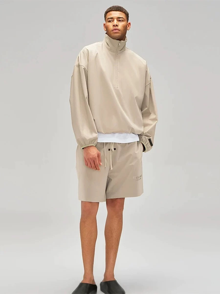Fear of God ESSENTIALS Letter Logo Woven Shorts
