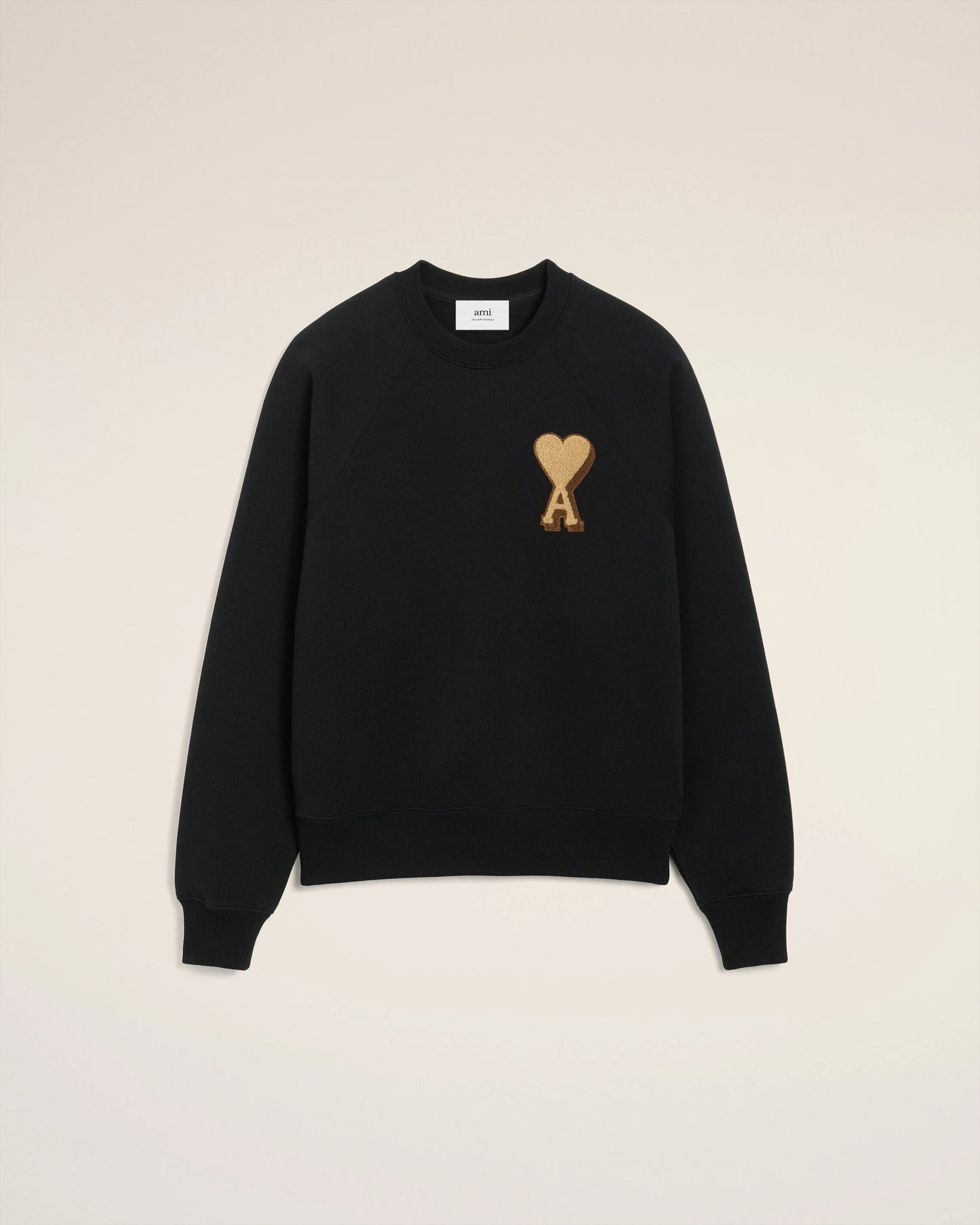 AMI Paris Terry Heart Boxy Sweatshirt – 25FW