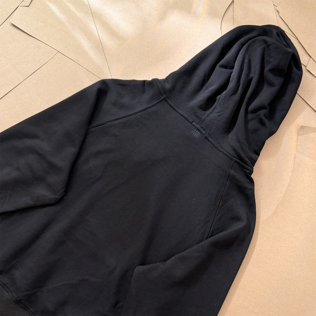 Ami Paris Towel Embroidered Heart Boxy Hoodie – 25FW