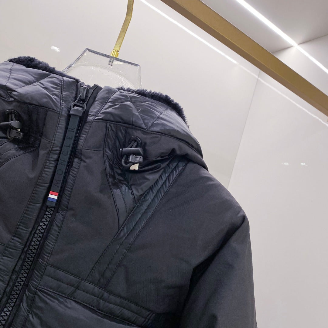 Moncler Grenoble Morgins Shearling Puffer Jacket
