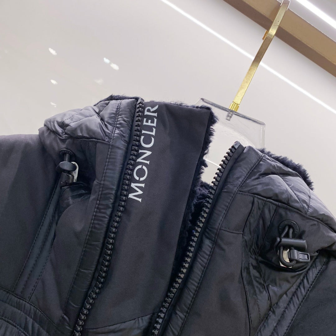 Moncler Grenoble Morgins Shearling Puffer Jacket