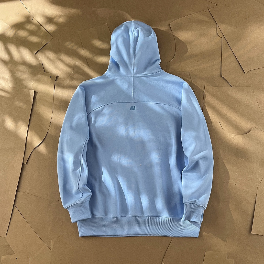 Ami Paris Ami de Coeur Macaron Zip Hoodie