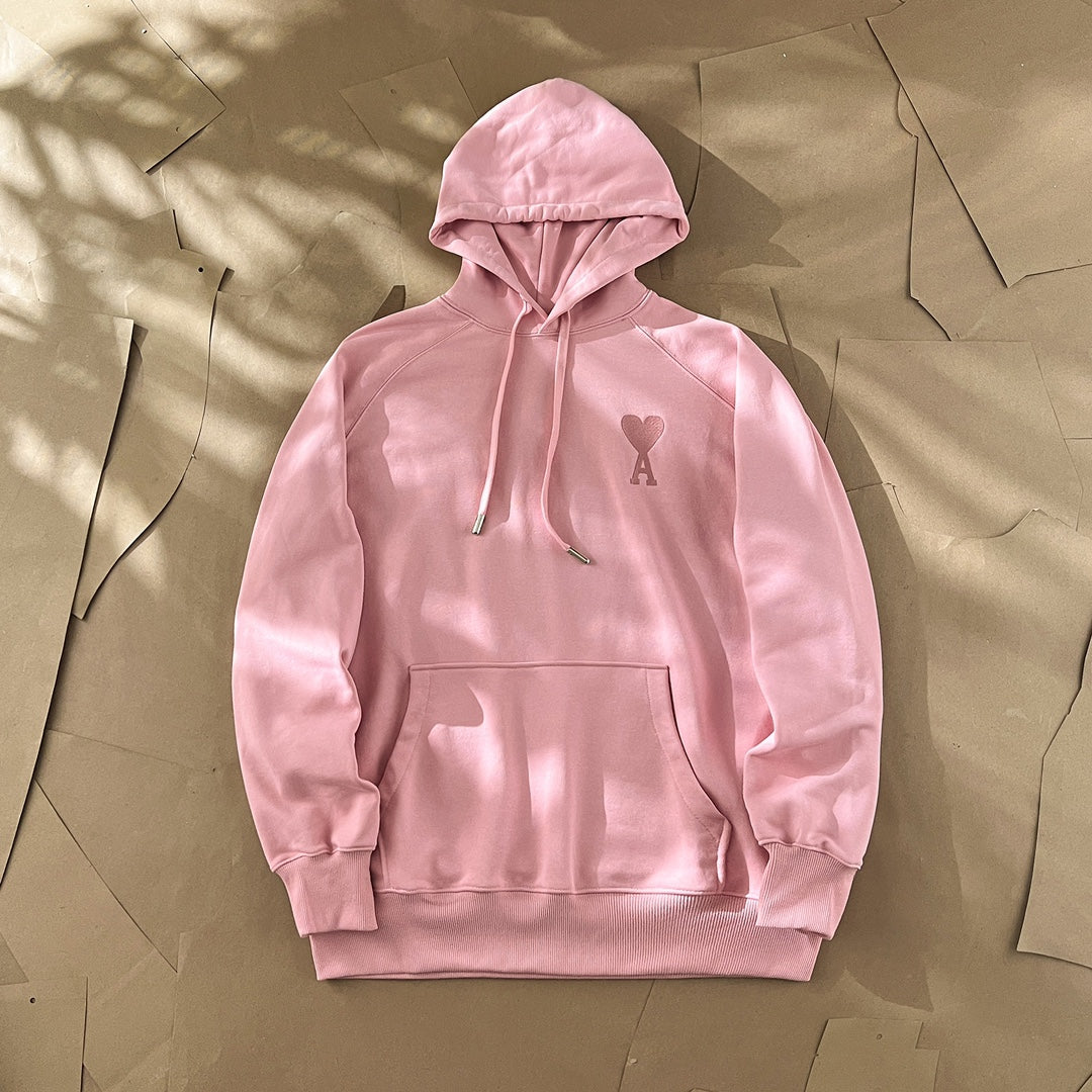 Ami Paris Ami de Coeur Macaron Zip Hoodie