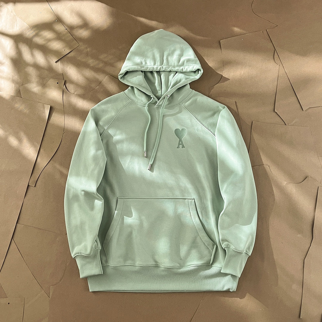 Ami Paris Ami de Coeur Macaron Zip Hoodie