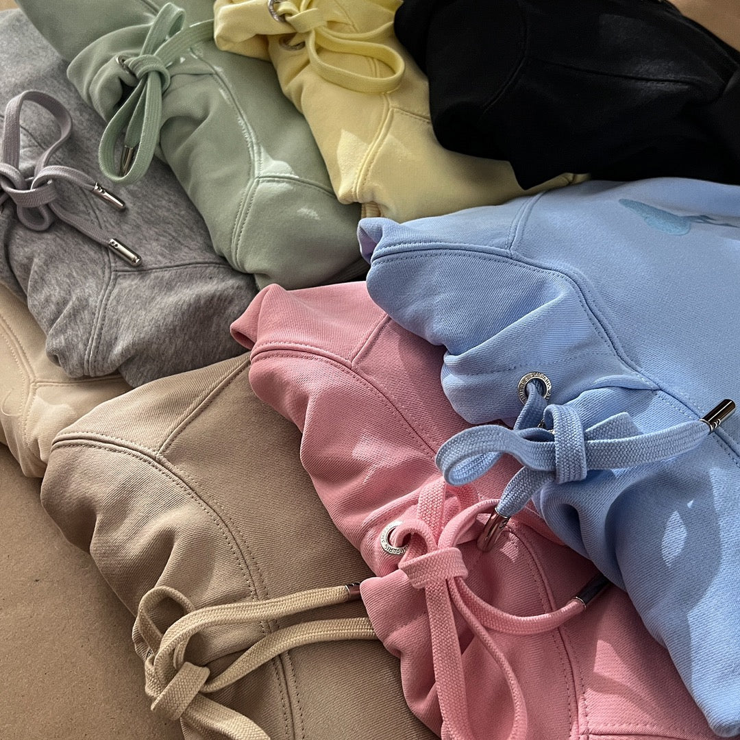 Ami Paris Ami de Coeur Macaron Zip Hoodie