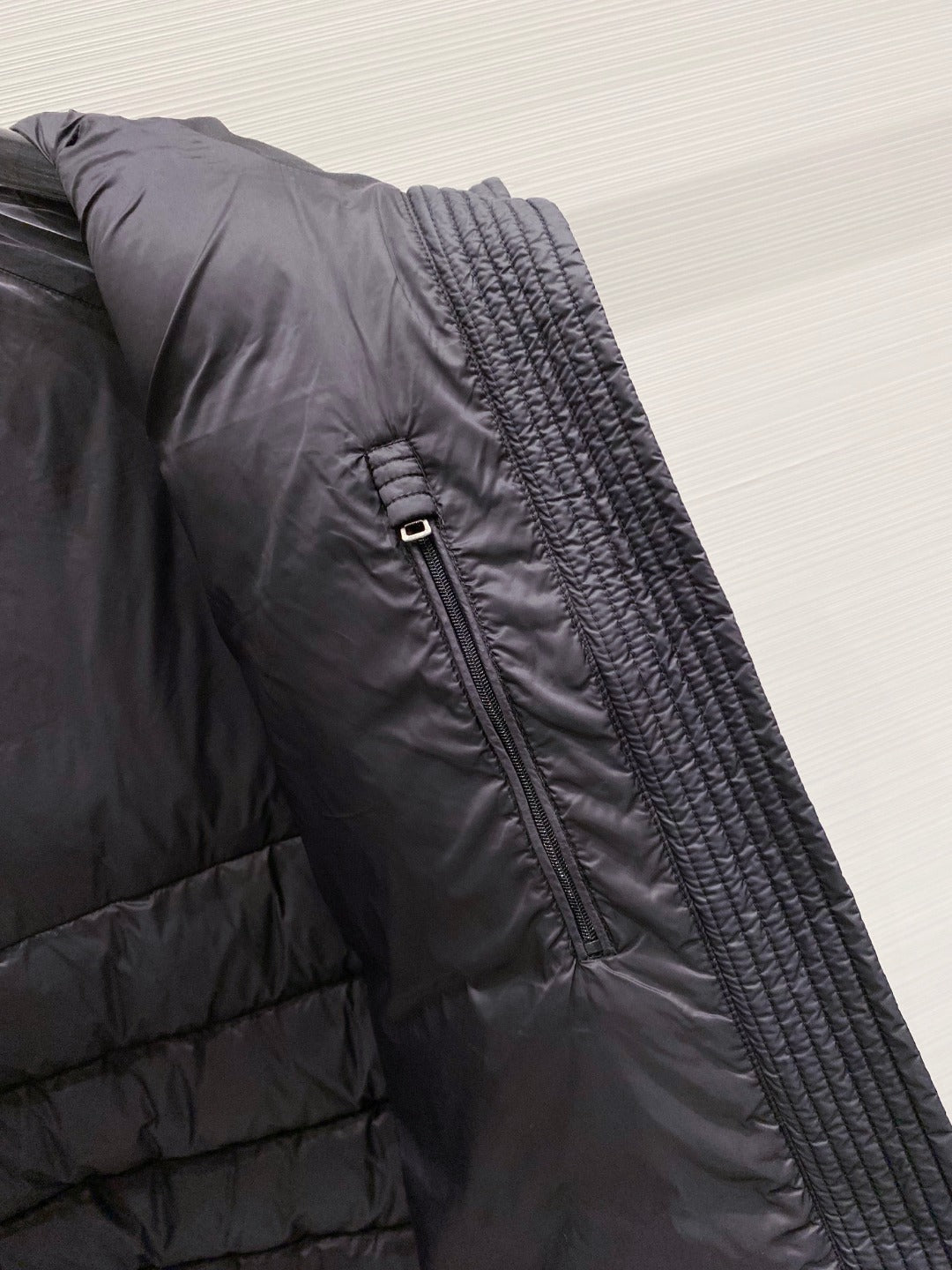 Moncler Down Knit Spliced Jacket – FW2025