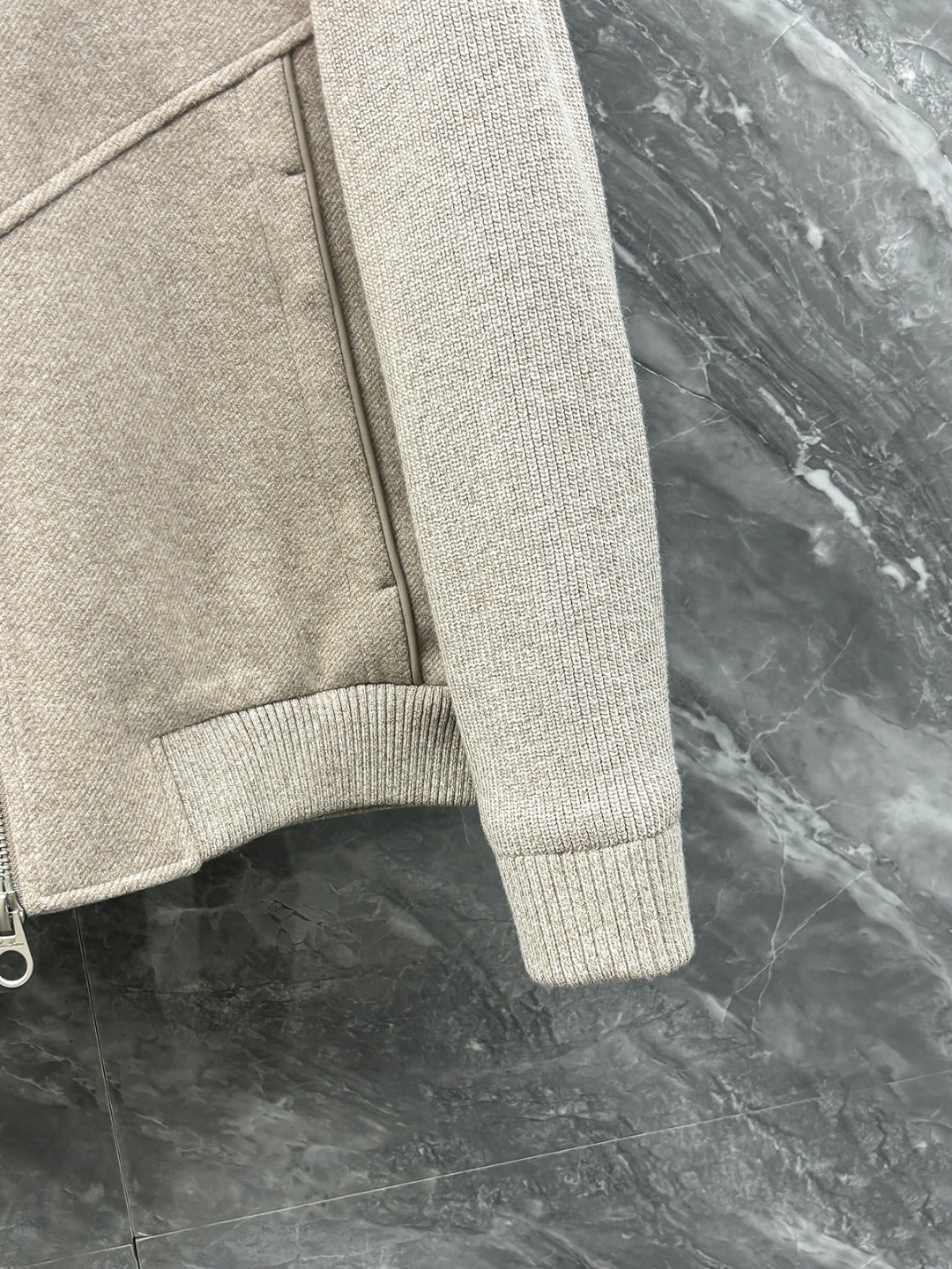Loro Piana Knitted Blend Down Jacket – 25FW