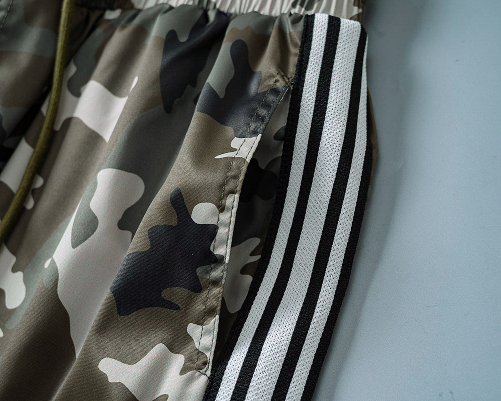 Moncler Camouflage Swim Trunks – Spring/Summer 2026