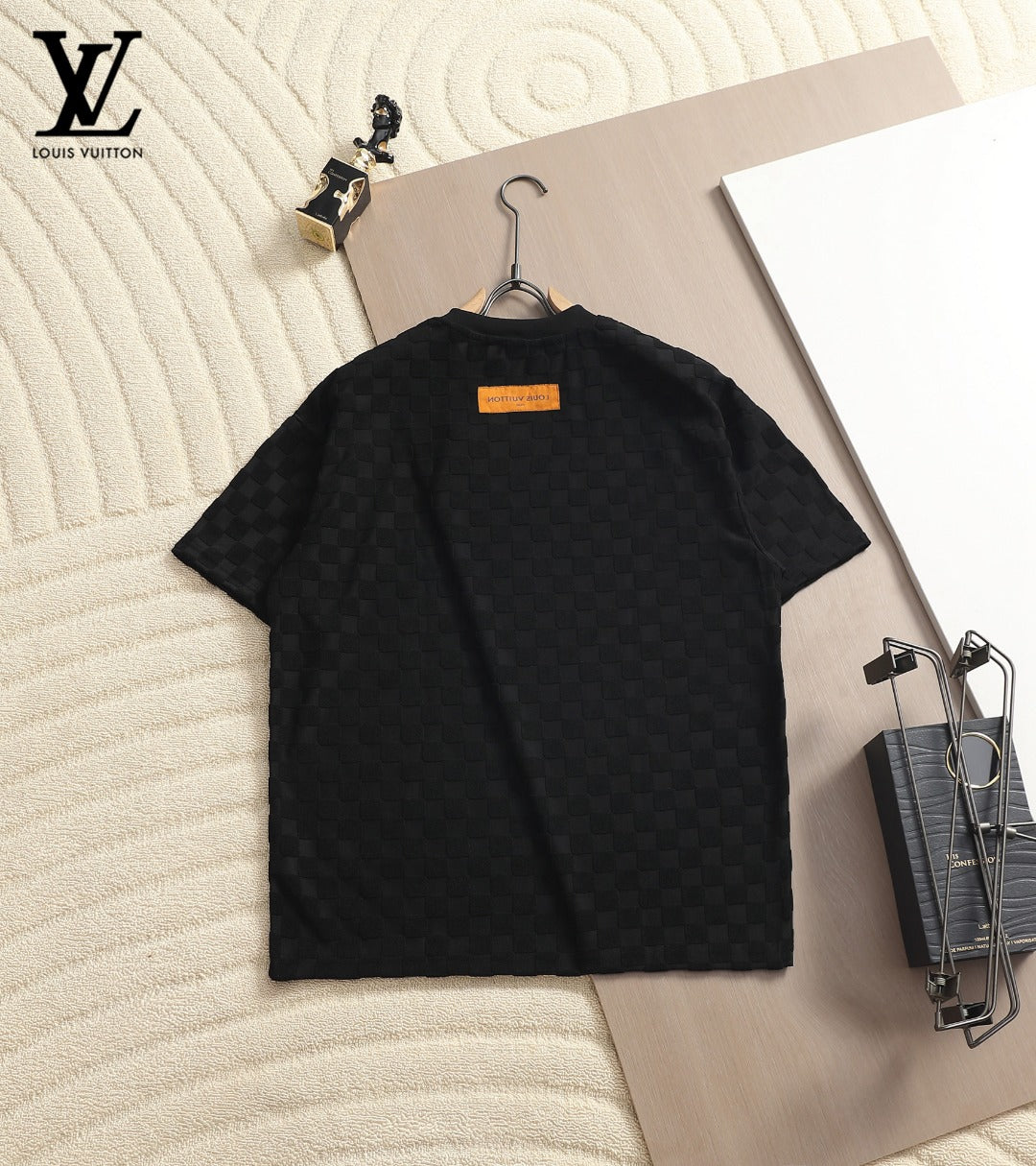 Louis Vuitton Damier 3D Jacquard T-Shirt