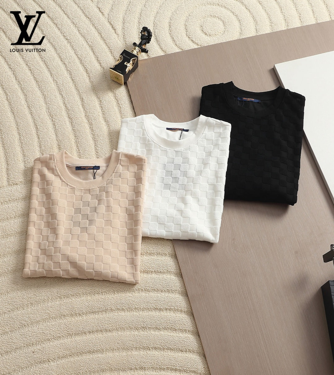 Louis Vuitton Damier 3D Jacquard T-Shirt
