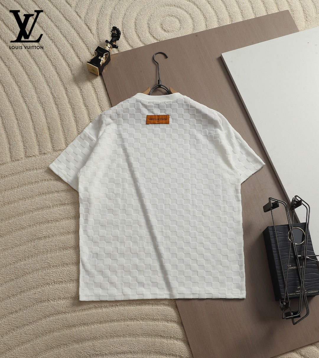 Louis Vuitton Damier 3D Jacquard T-Shirt