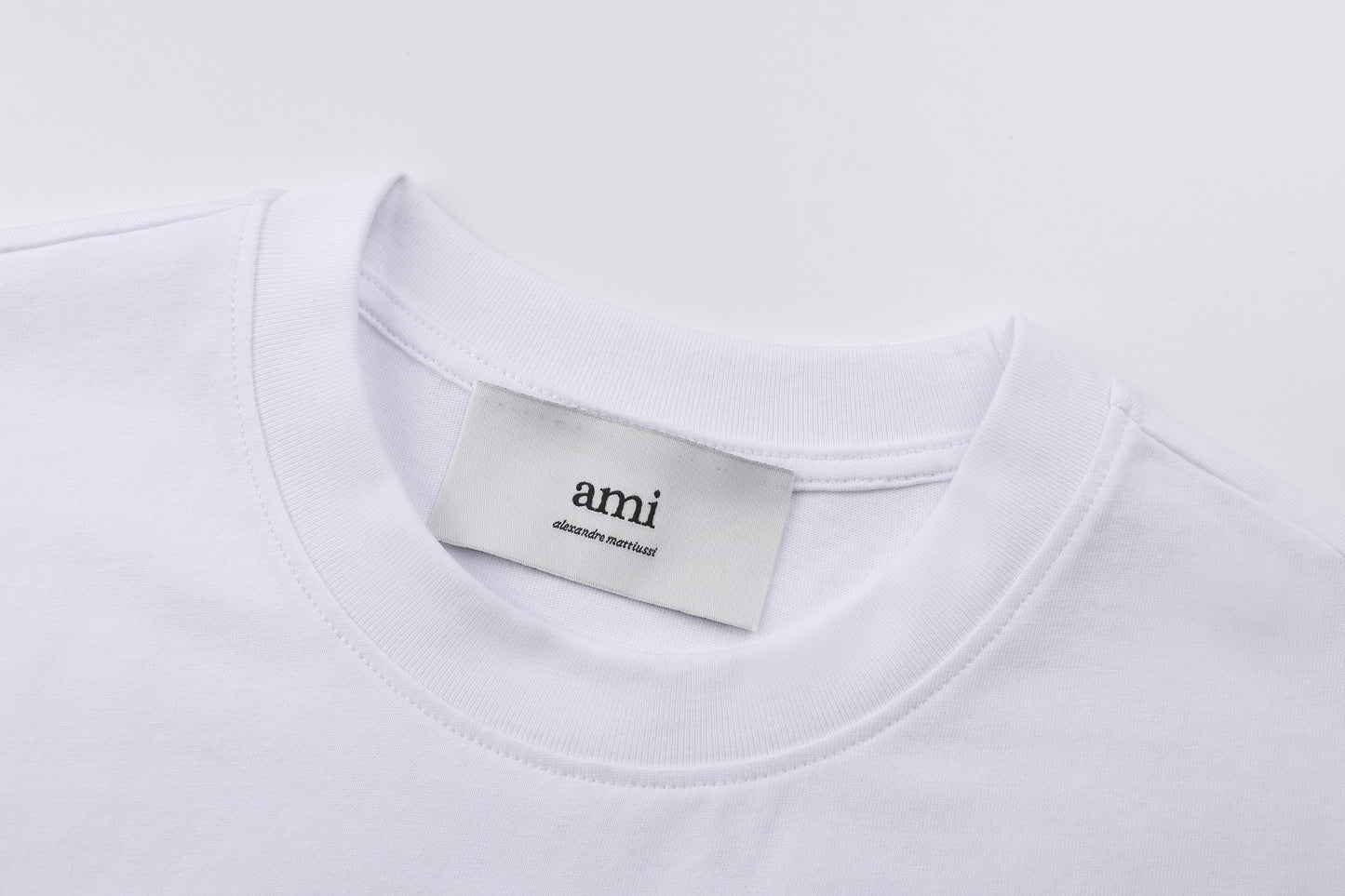 Ami Paris Embroidered ADC Knit T-Shirt – 26SS