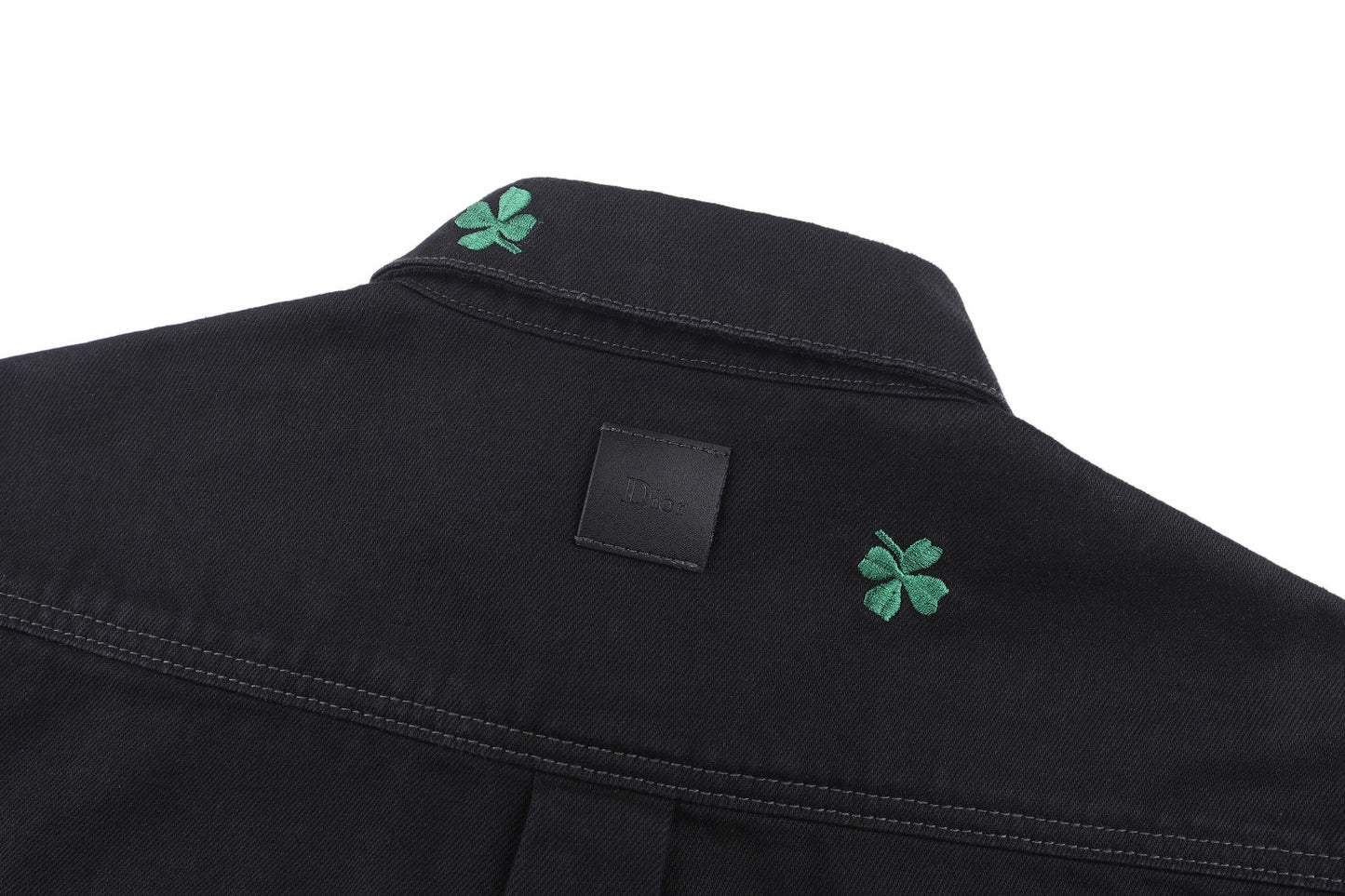 Dior Clover Embroidered Logo Shirt Jacket – 26SS