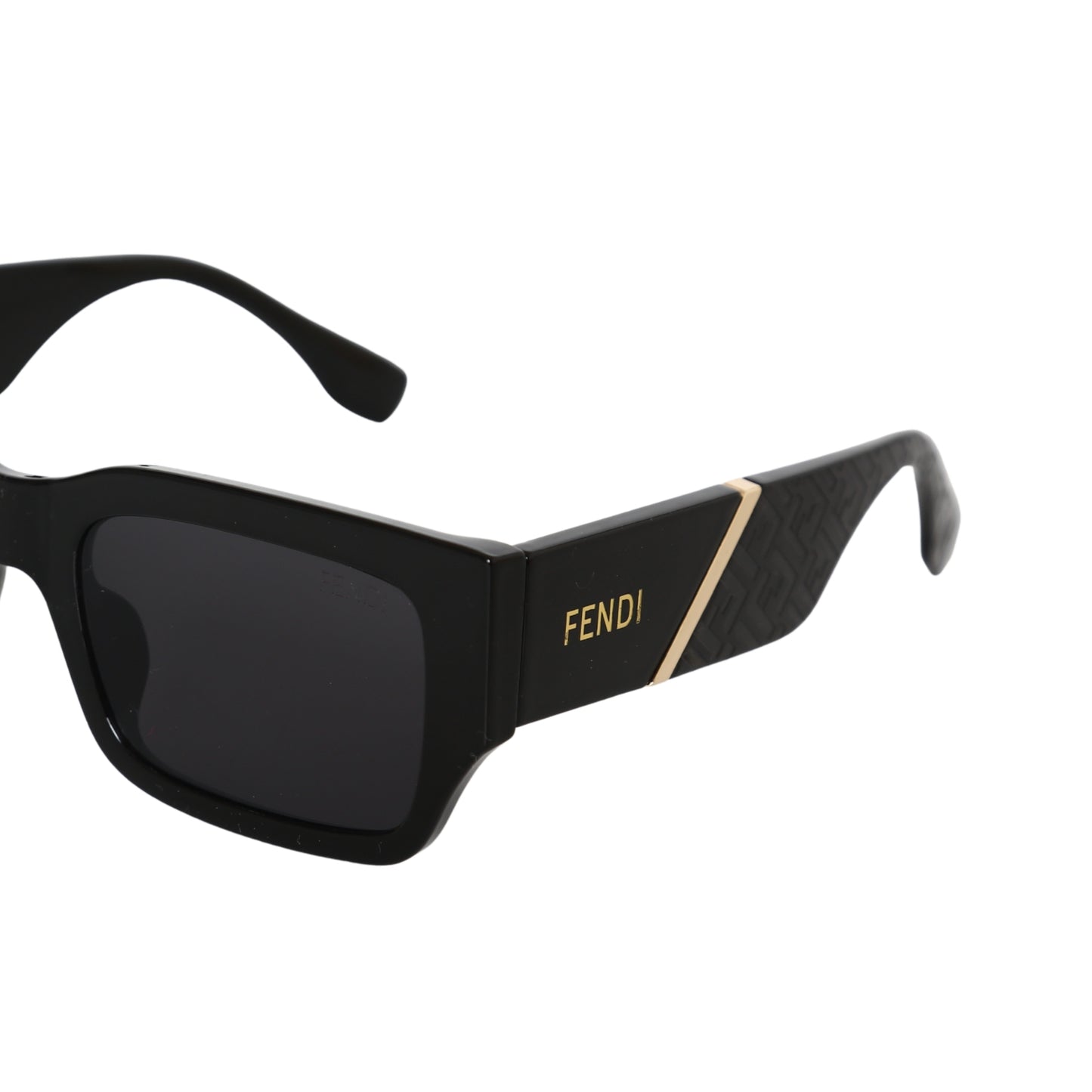 Fendi Geometric Square Frame Sunglasses