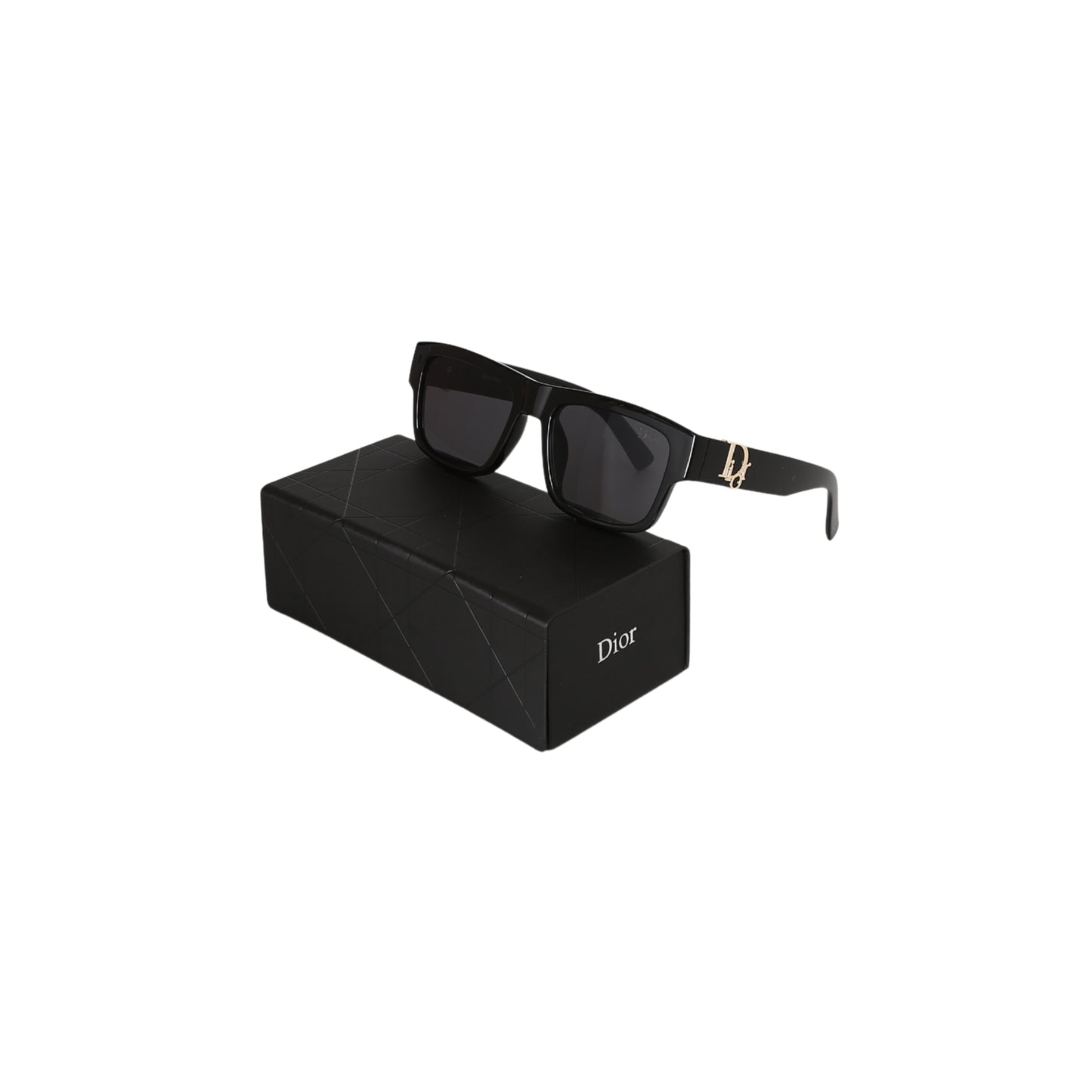 Dior Classic Black Square Frame Sunglasses
