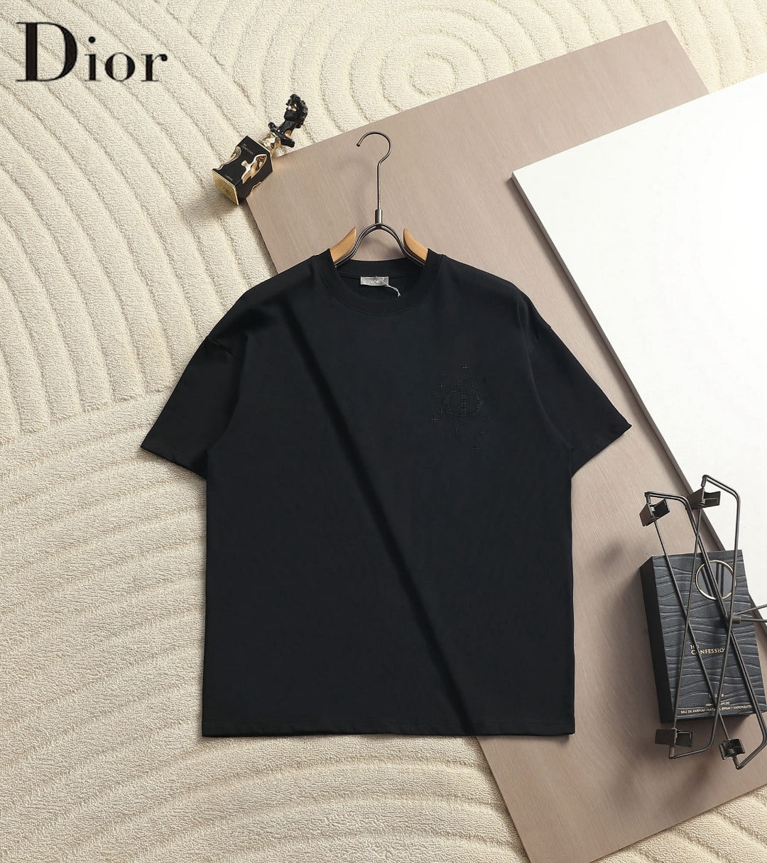 Dior Minimalist CD Embroidered Logo T-Shirt