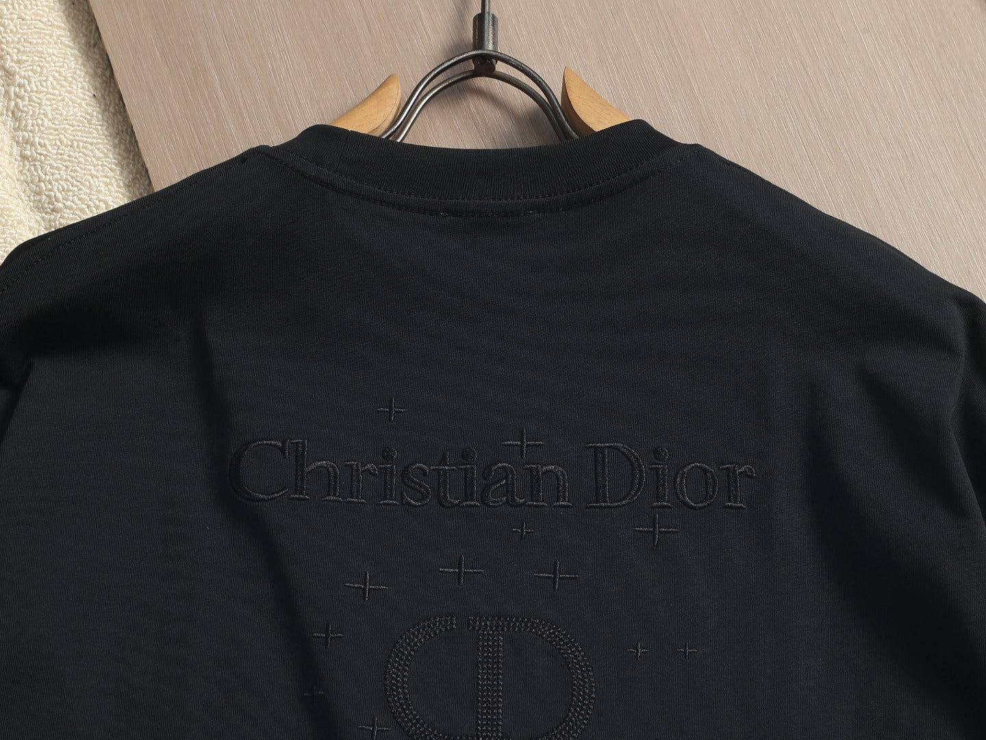 Dior Minimalist CD Embroidered Logo T-Shirt