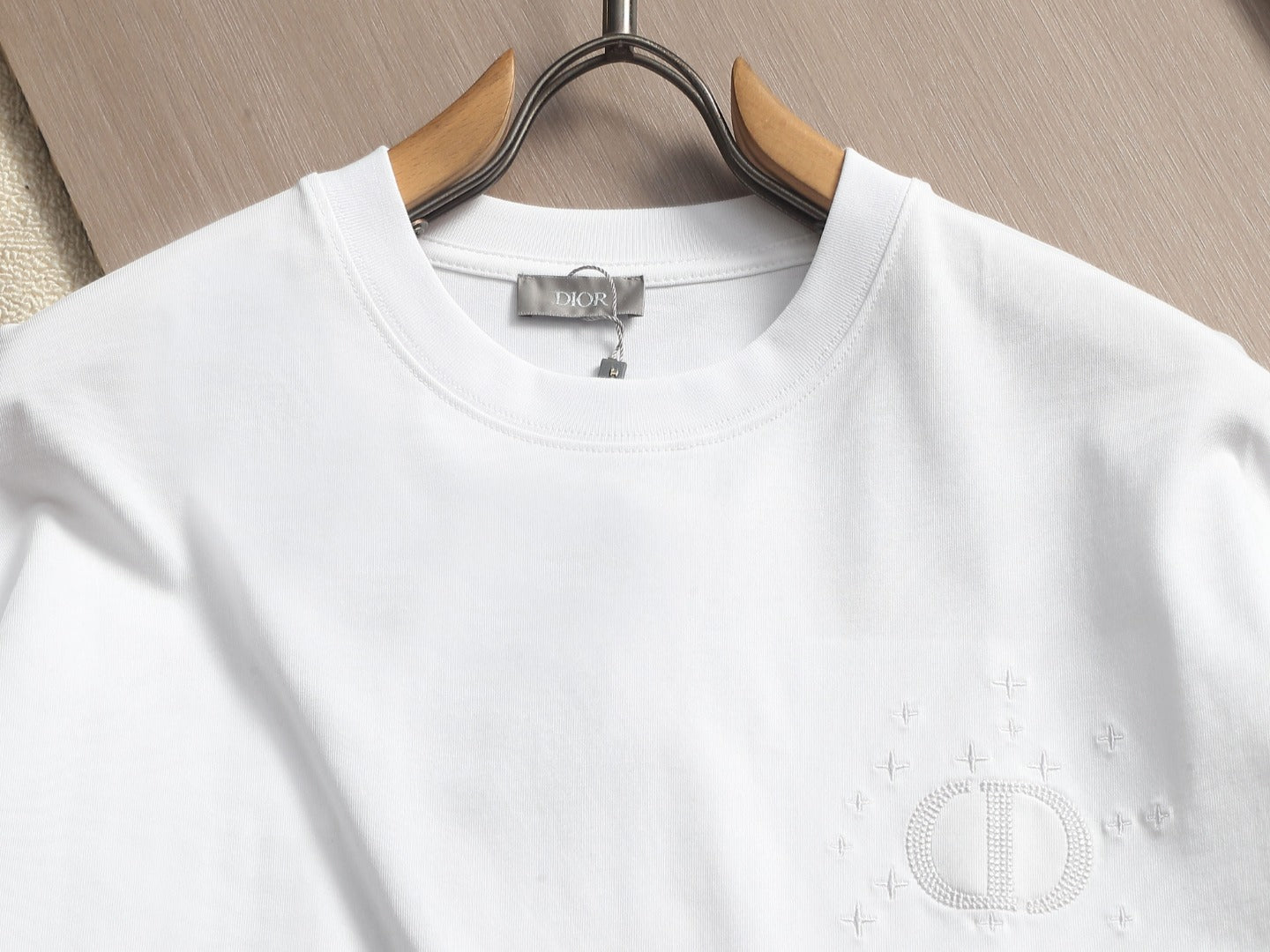 Dior Minimalist CD Embroidered Logo T-Shirt