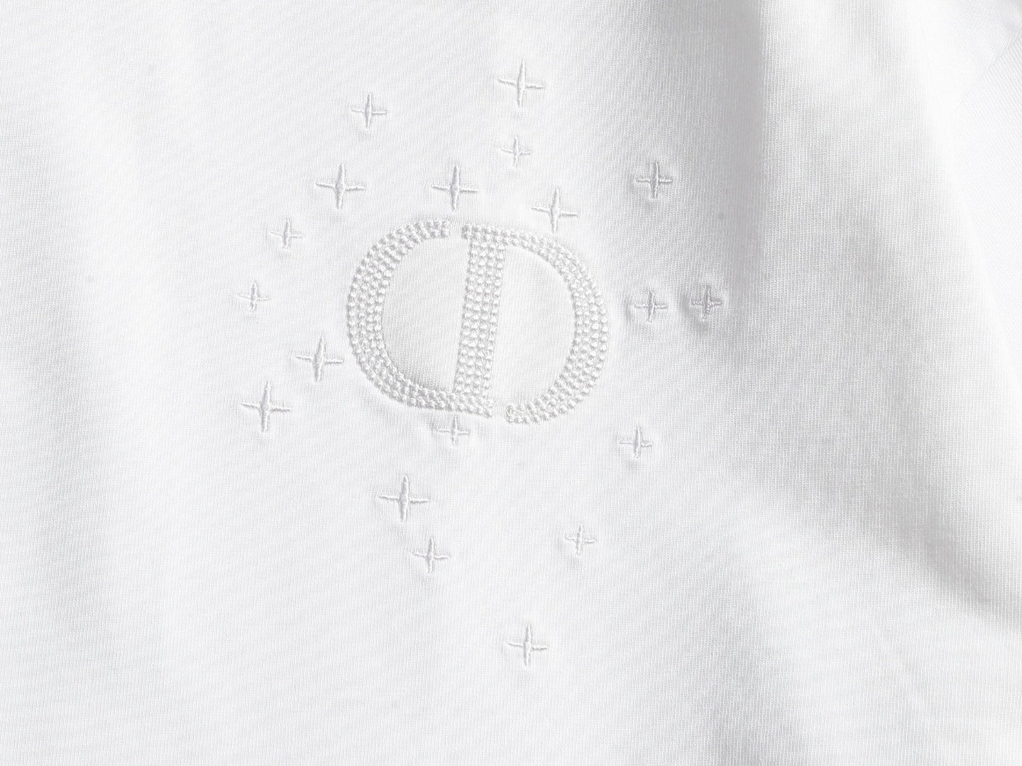 Dior Minimalist CD Embroidered Logo T-Shirt