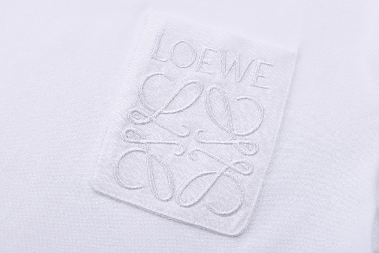 Loewe Embroidered Logo Cotton T-Shirt – 26SS