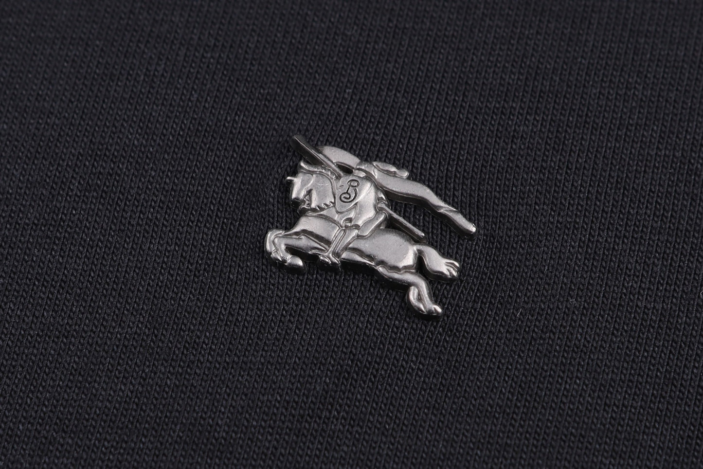 Burberry Metal Knight Logo Cotton T-Shirt – 26SS