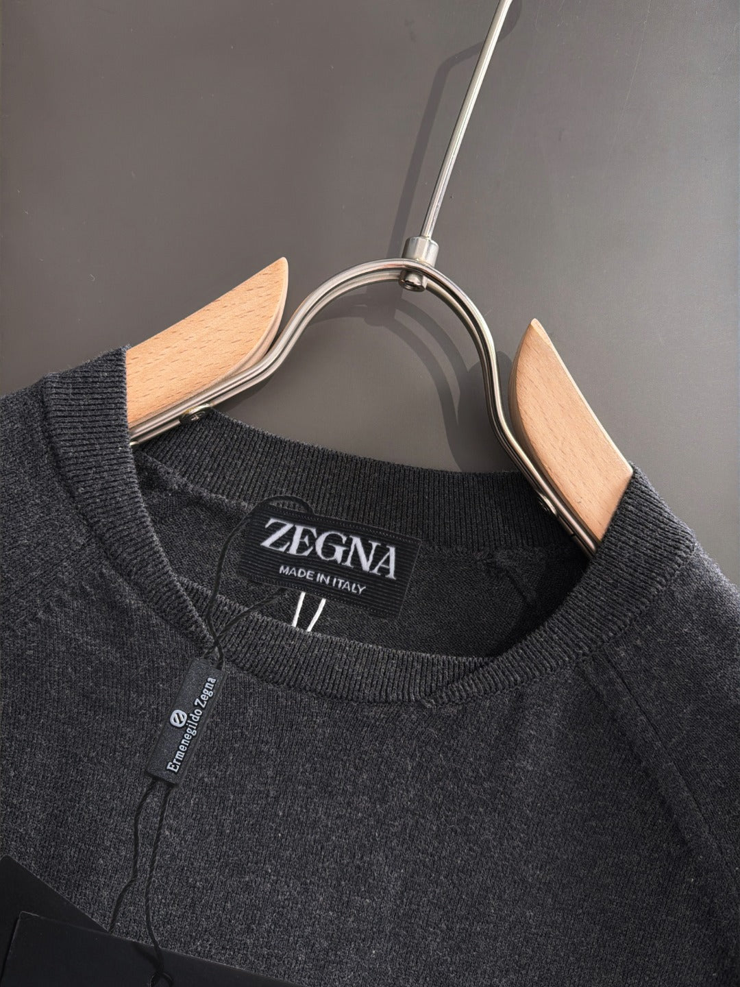 Zegna Embroidered Combed Cotton Short-Sleeve T-Shirt – Summer Collection – 2026
