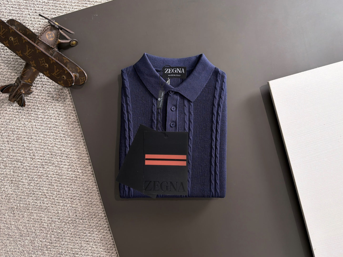 Zegna Embroidered Combed Cotton Short-Sleeve T-Shirt – Summer Collection – 2026