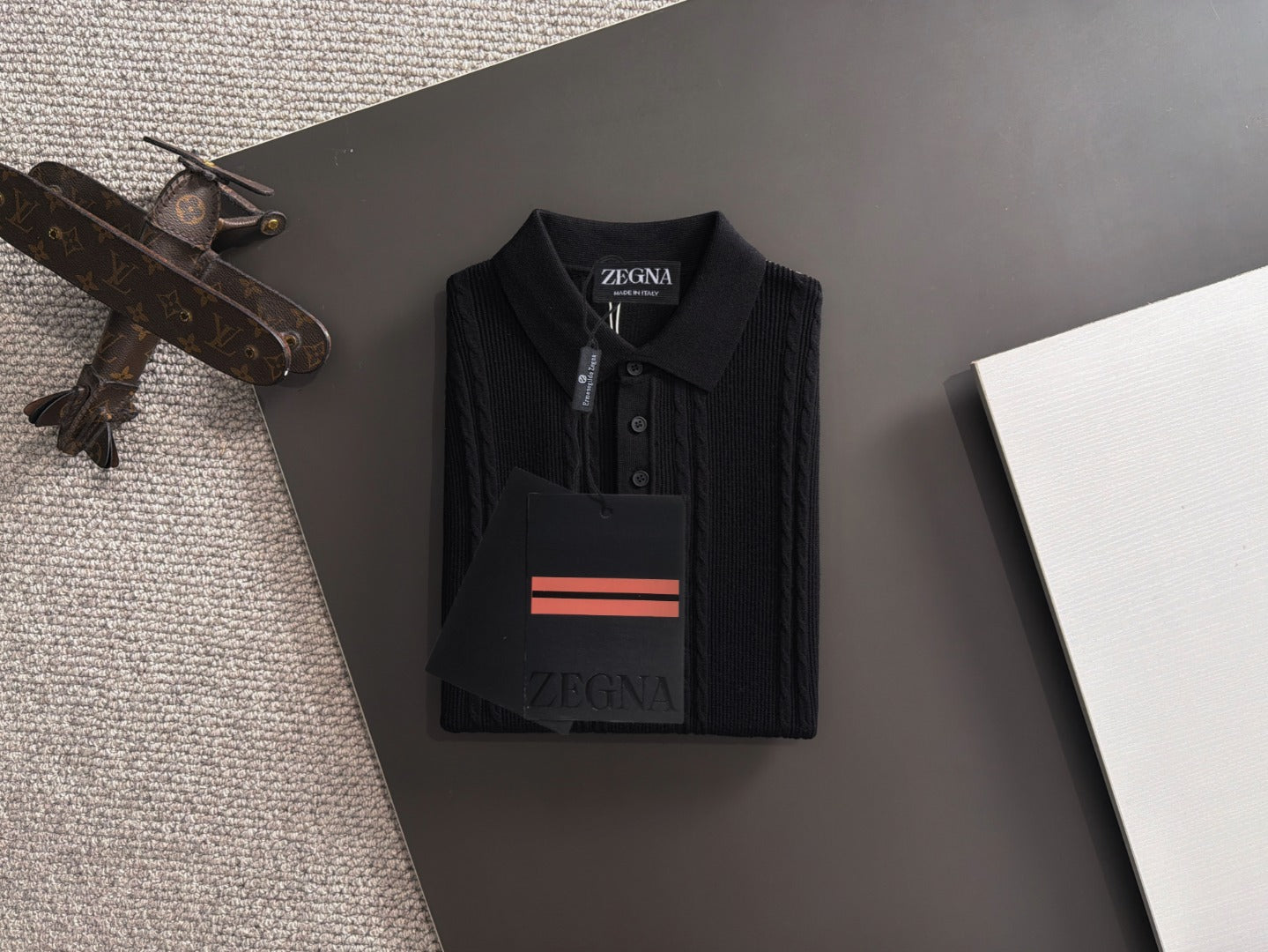 Zegna Embroidered Combed Cotton Short-Sleeve T-Shirt – Summer Collection – 2026