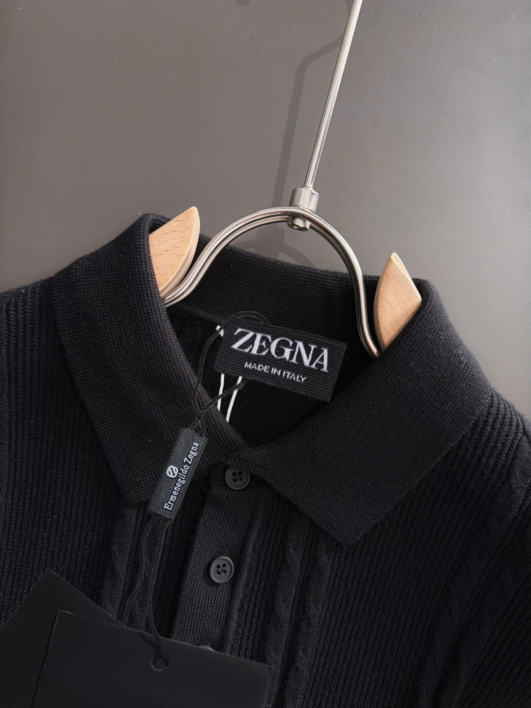 Zegna Embroidered Combed Cotton Short-Sleeve T-Shirt – Summer Collection – 2026