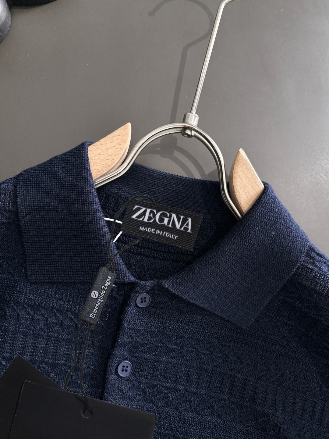 Zegna Embroidered Combed Cotton Short-Sleeve T-Shirt – Summer Collection – 2026