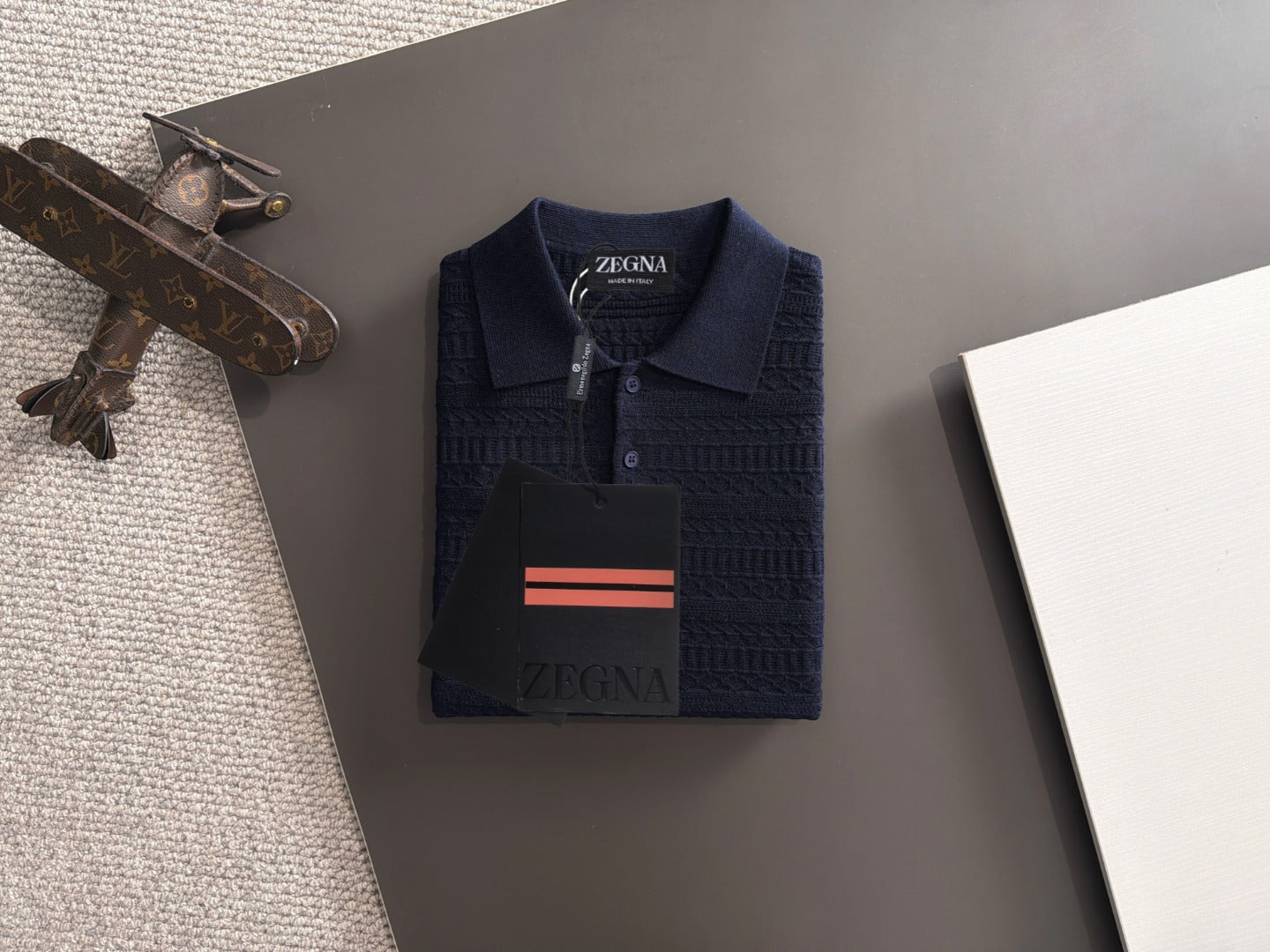 Zegna Embroidered Combed Cotton Short-Sleeve T-Shirt – Summer Collection – 2026