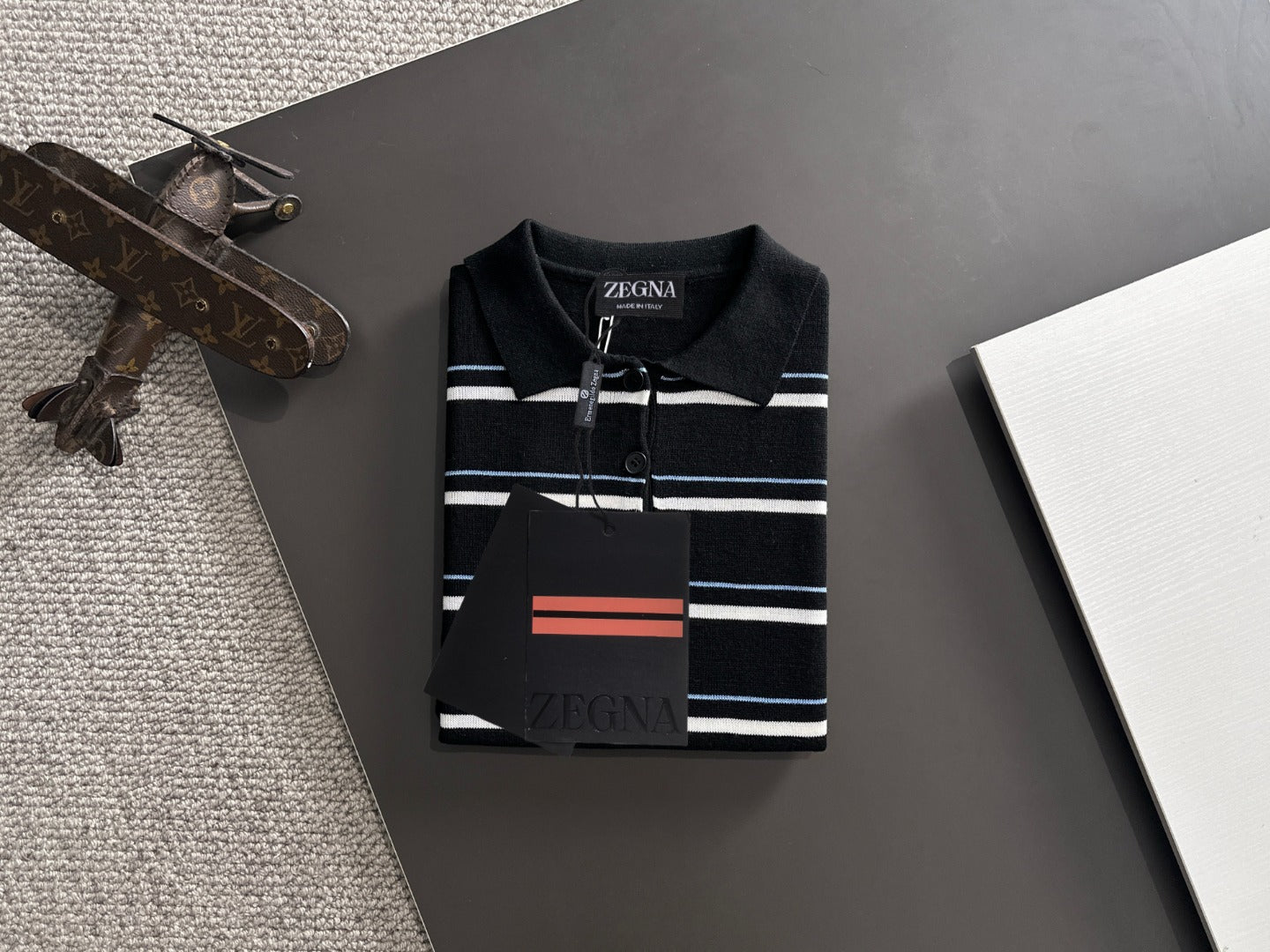Zegna Embroidered Combed Cotton Short-Sleeve T-Shirt – Summer Collection – 2026