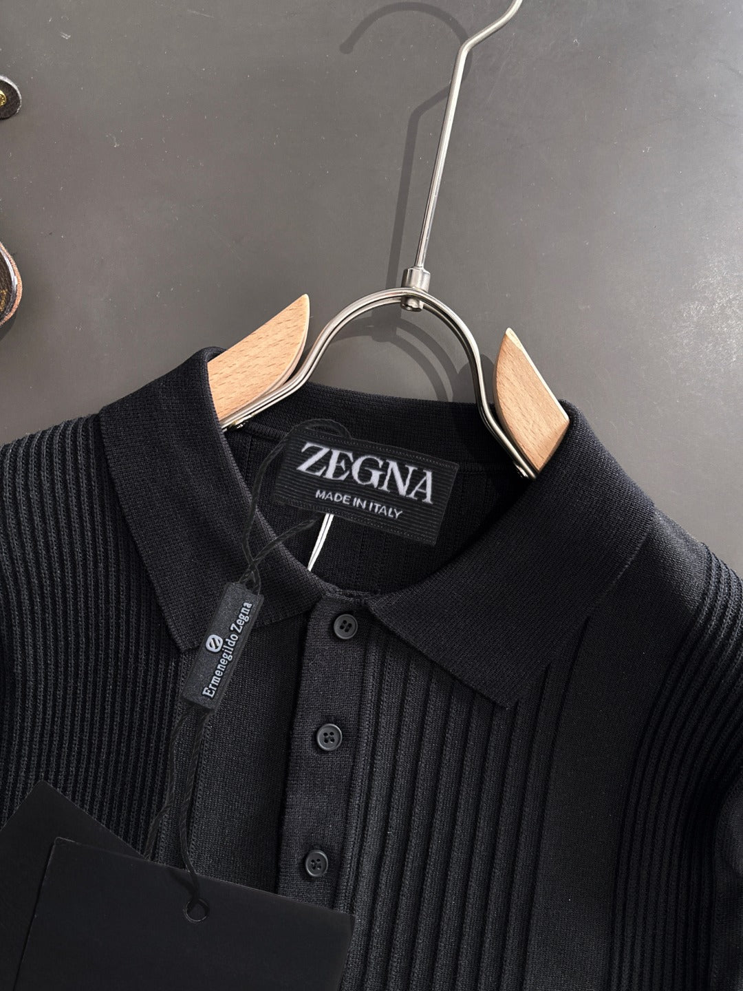 Zegna Embroidered Combed Cotton Short-Sleeve T-Shirt – Summer Collection – 2026