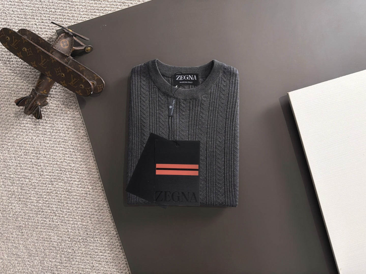 Zegna Embroidered Combed Cotton Short-Sleeve T-Shirt – Summer Collection – 2026