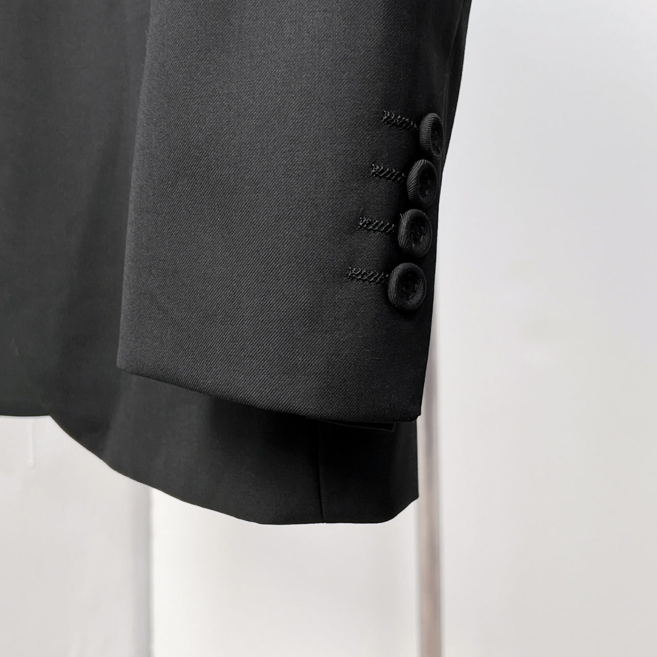Dior Black Corduroy Peak Lapel Blazer