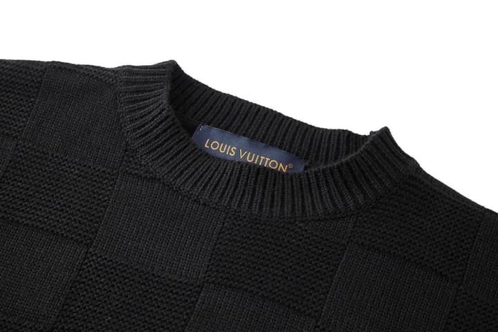 Louis Vuitton Damier Pin Embroidered Sweater