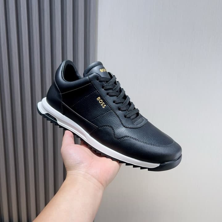 Boss Classic Driving Shoes in Black