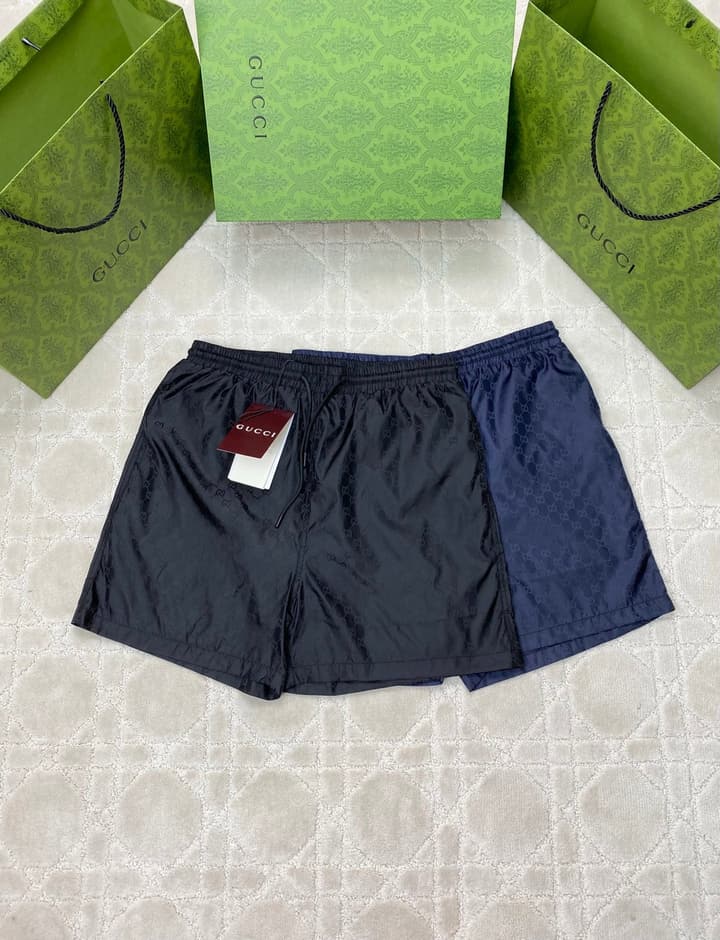 Gucci Jacquard Swim Trunks – 2026SS Early Spring Collection in Black