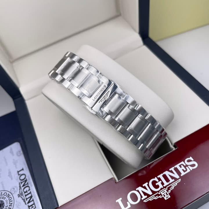 Longines Master Collection Automatic Steel Watch in Stainless Steel White Dial (arabic)