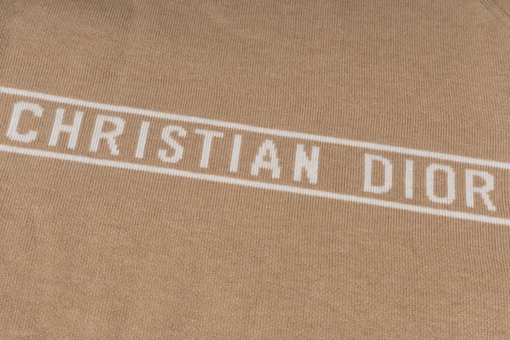 Dior Reversible Oblique Cashmere Crewneck Sweater – 25FW in Grey