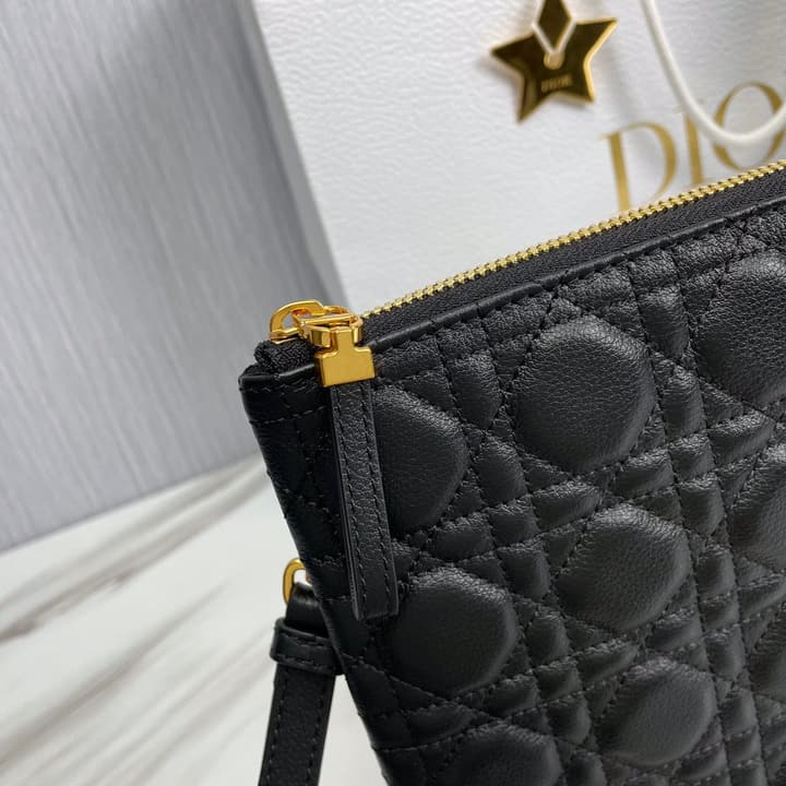 Dior Clutch Bag in Classic Black
