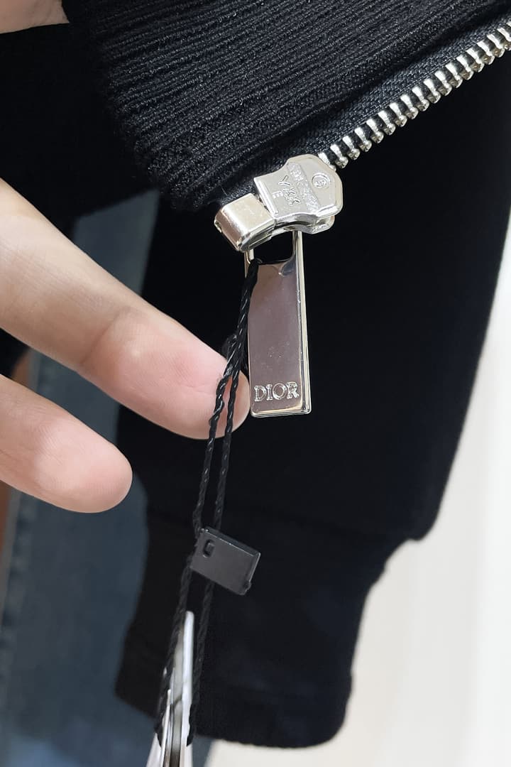 Dior 2025 Pre-Fall Jacket – 2025SS in Classic Black Zip Hoodie